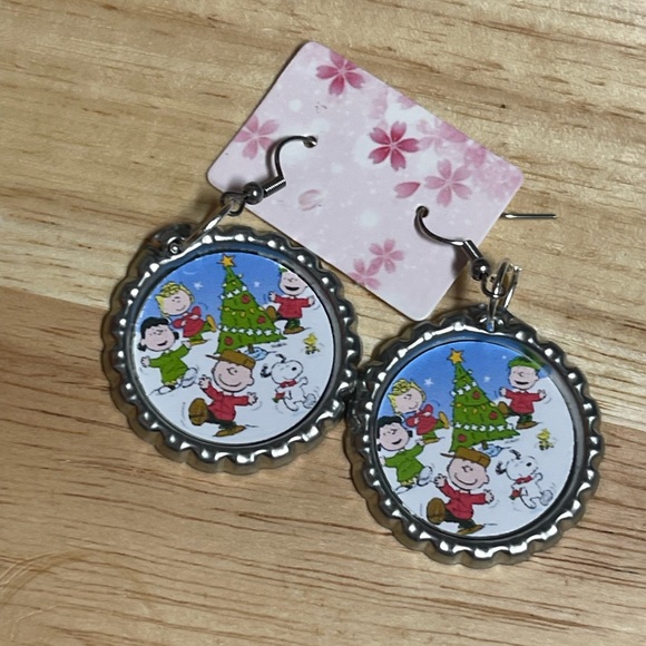 Jewelry Charlie Brown Christmas Earrings Poshmark